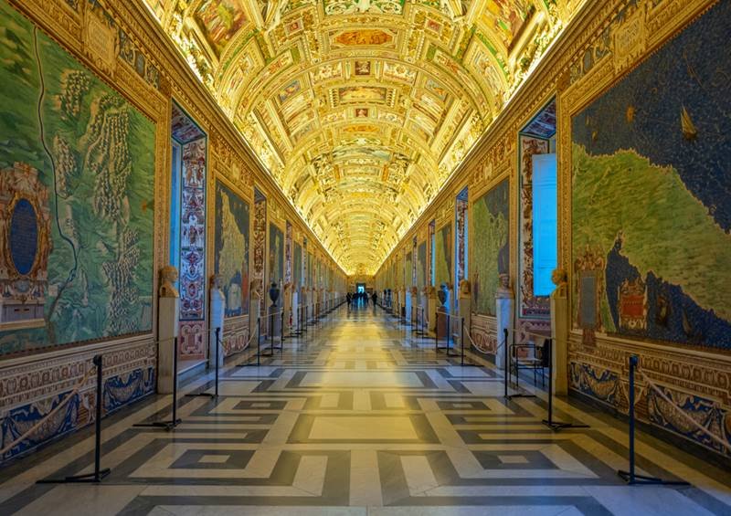 gallery of maps vatican